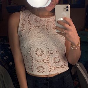 White See-Through Tank!